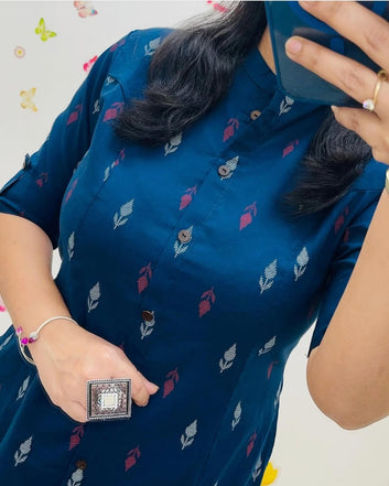 Women's Cotton Sanganer Floral Print Co-Ords Set